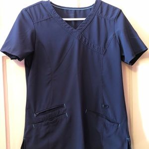 Scrub Set (dark blue, size XS)